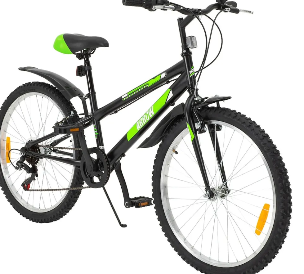 Actionbikes Kinderfahrrad Arrow 24 Zoll, Gangschaltung, V-Brake-Bremsen, verstellbar, Diamantrahmen