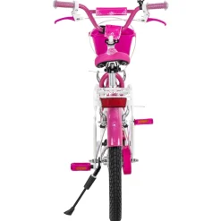 Actionbikes Kinderfahrrad Daisy 20 Zoll, pink, V-Brake-Bremsen, Antirutschgriffe, Kettenschutz, Korb (East)