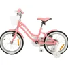 Actionbikes Kinderfahrrad Starlight 16 Zoll, Rosa, Stützräder, Fahrradkorb, Klingel, Kettenschutz (Classic)
