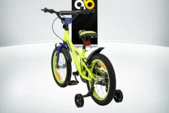 Actionbikes Kinderfahrrad Turbo 16 Zoll, Stützräder, V-Brake-Bremsen, Lenker-/Kettenschutz, Klingel