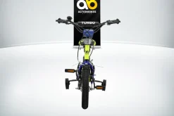 Actionbikes Kinderfahrrad Turbo 12 Zoll, Stützräder, V-Brake-Bremsen, Lenker-/Kettenschutz, Klingel