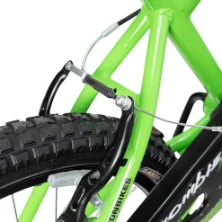 Actionbikes Kinderfahrrad Zombie 16 Zoll, V-Brake-Bremsen, höhenverstellbar, Stützräder, Reflektoren