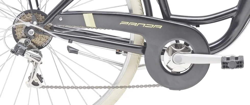 Adriatica Cityfahrrad 26 Zoll PANDA Schwarz