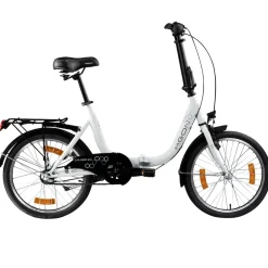 Agon Cruiser 20 Zoll Klapprad für Damen und Herren 150 - 185 cm Klappfahrrad Faltrad StVZO Faltfahrrad Erwachsene tiefer Einstieg