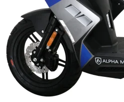 Alpha Motors Mofaroller Mustang FI 50 ccm 25 kmh EURO 5 blau-grau