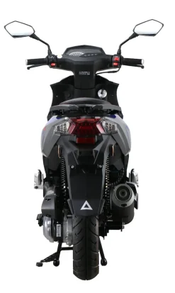 Alpha Motors Mofaroller Mustang FI 50 ccm 25 kmh EURO 5 blau-grau