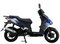 Alpha Motors Mofaroller Mustang FI 50 ccm 25 kmh EURO 5 blau-grau