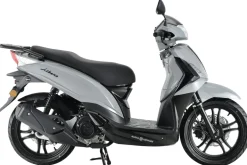 Alpha Motors Motorroller Libero 125 ccm 90 km/h EURO 5+ 16-Zoll grau-schwarz