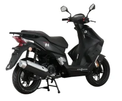 Alpha Motors Motorroller Mustang FI 50 ccm 45 kmh EURO 5 mattschwarz