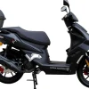 Alpha Motors Motorroller Mustang FI 125 ccm 85 kmh EURO 5+ mattschwarz inkl. Topcase