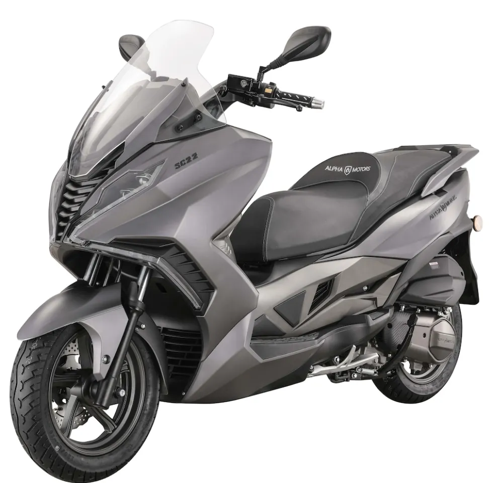 Alpha Motors Motorroller Sport Cruiser 22 125 ccm 95 km/h EURO 5+ grau