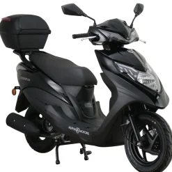 Alpha Motors Motorroller Topdrive 125 ccm 85 km/h EURO 5+ schwarz inkl. Topcase