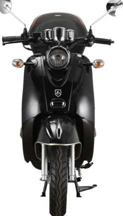 Alpha Motors Motorroller Venus 50 ccm 45 km/h EURO 5 schwarz inkl. Topcase