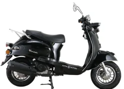 Alpha Motors Motorroller Venus 50 ccm 45 kmh EURO 5 schwarz