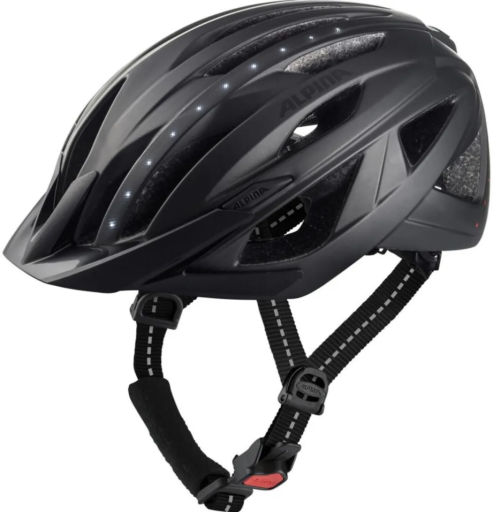 Alpina City- Helm Haga LED schwarz