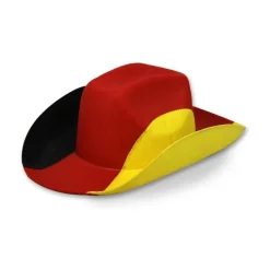Amscan - Großes Deutschland Fan-Set (25-teilig) EM WM anfeuern schwarz rot gold Fußallparty