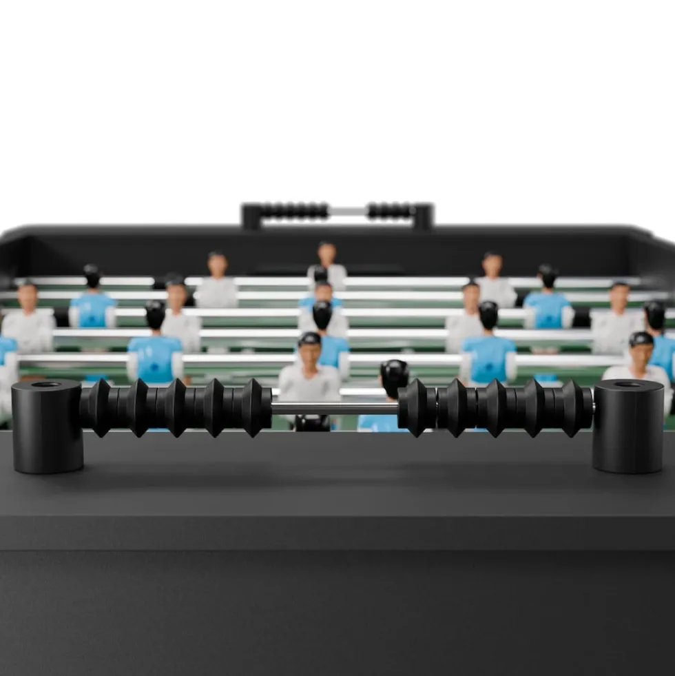 ArtSport Tischkicker Wuzzler – Kickertisch inkl. 2 Bälle mit Getränkehalter – Kicker – Tischfußball