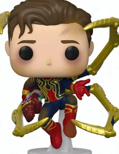 Avengers: Endgame POP! Movies Vinyl Figur Unmasked Spider-Man 9 cm