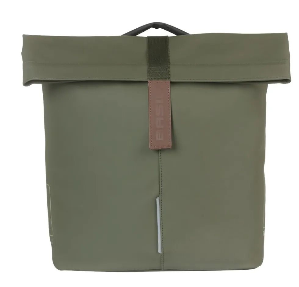 BASIL Doppelpacktasche "City" MIK , moosgrün