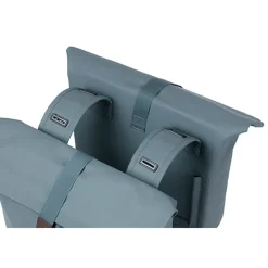 BASIL Doppelpacktasche "City", graphite blue
