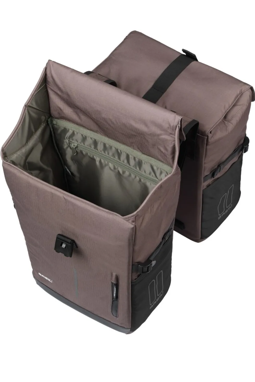 BASIL Doppelpacktasche "Move MIK", braun
