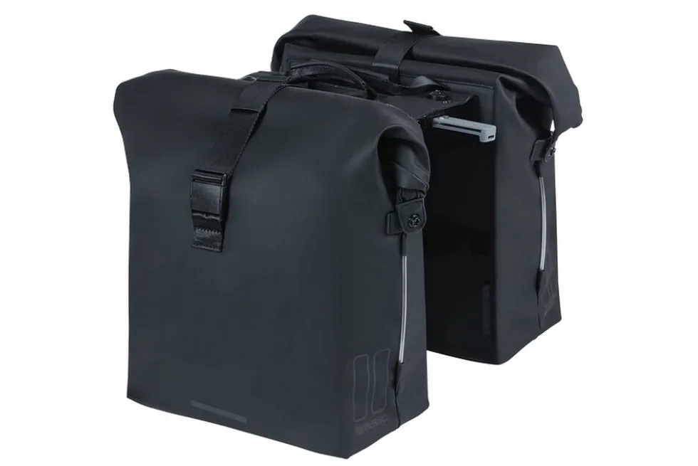BASIL Doppelpacktasche ""Soho Nordlicht MIK 2.0", schwarz