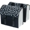BASIL Doppelpacktasche "Urban Load",schwarz/weiß