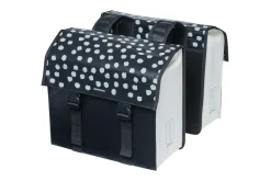 BASIL Doppelpacktasche "Urban Load",schwarz/weiß