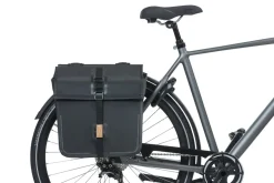 BASIL Fahrrad- Doppelpacktasche Urban Dry, matt black