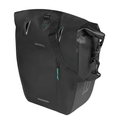 BASIL Fahrrad-Einzelpacktasche Rivo M MIK Hooks, schwarz