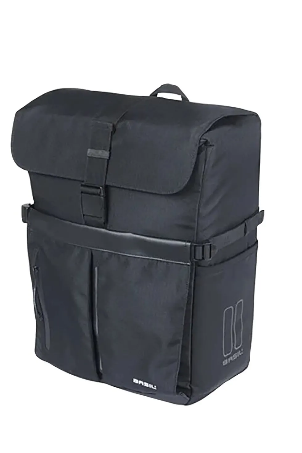 BASIL Fahrrad-Gepäckträgertasche Move MIK Hooks, schwarz