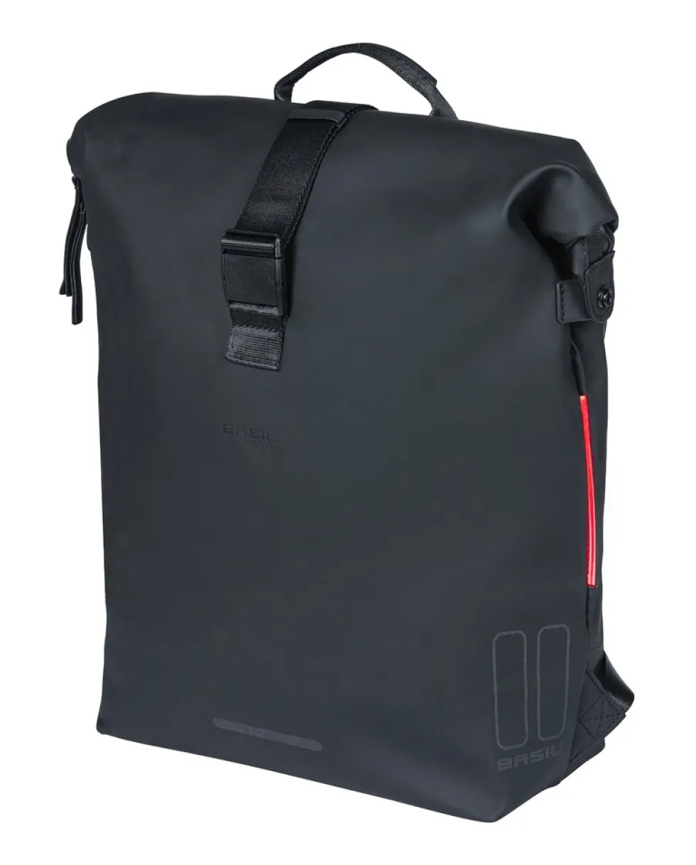 BASIL Fahrradrucksack SoHo Nordlicht, schwarz