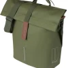 BASIL Gepäckträger Fahrradtasche "City MIK Studs", moosgrün