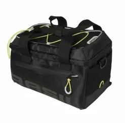 BASIL Gepäckträgertasche "Miles" - schwarz/lime