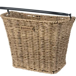 BASIL Vorderradkorb "Bremen Rattan Look BE/KF"