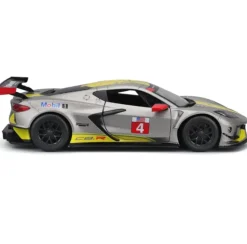 Bburago 18-28024 - Modellauto - Chevrolet Corvette C8R '20 (grau, Maßstab 1:24) Modell Auto
