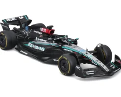 Bburago 18-38208R - Modellauto - F1 MB AMG W15E GB GP #63 Russell (Maßstab 1:43)