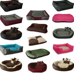 BedDog 4in1 Hundebett SABA großes Hundekörbchen abwischbar Hundekissen