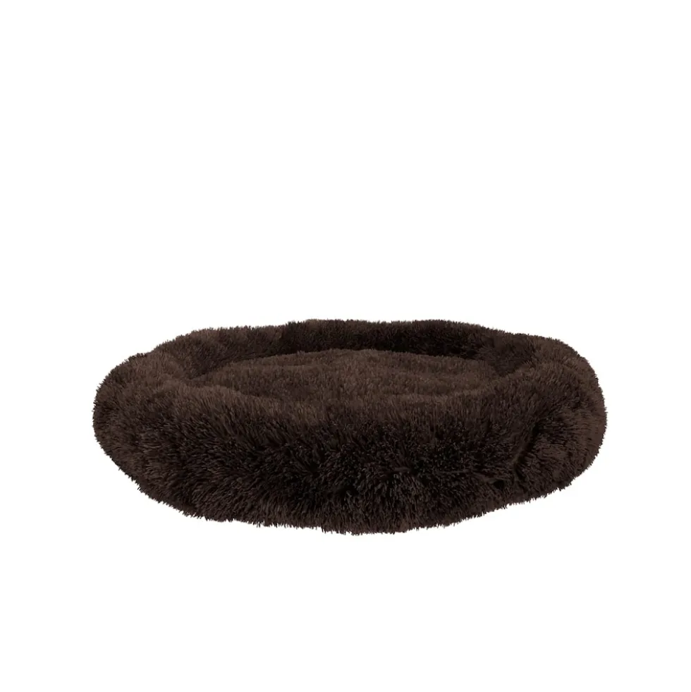 BENNO® Hundebett BALU Donut 70x70x16 cm, waschbar, rutschfest, Polyester, Polypropylen-Füllung, inkl. Kauknochen