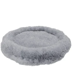 BENNO® Hundebett BALU Donut 60x60x16 cm, waschbar, rutschfest, Polyester, Polypropylen-Füllung, inkl. Kauknochen
