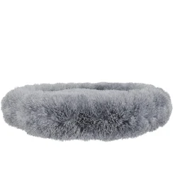 BENNO® Hundebett BALU Donut 60x60x16 cm, waschbar, rutschfest, Polyester, Polypropylen-Füllung, inkl. Kauknochen