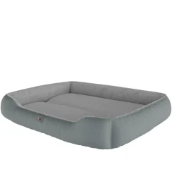 BENNO® Hundebett SAMMY 95x75x18 cm, quadratisch, Polyester, maschinenwaschbar, rutschfest, inkl. Kauknochen