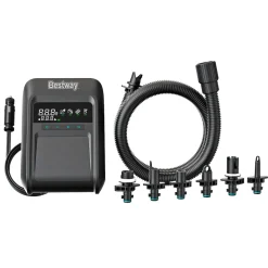 Bestway Elektropumpe Luftpumpe Pumpe Powergrip 12V Camping Hochdruck 250l min