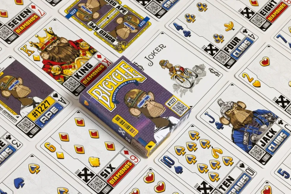 Bicycle® Kartendeck - Bored Ape Special Edition Kartenspiel Spielkarten Pokerkarten Single Deck