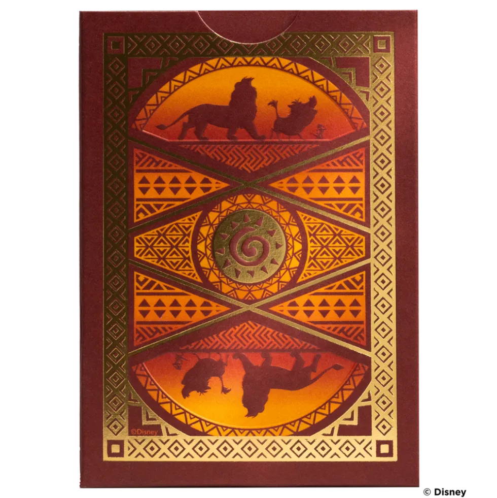 Bicycle® Kartendeck - Disney Lion King Kartenspiel Spielkarten Pokerkarten König der Löwen Single Deck