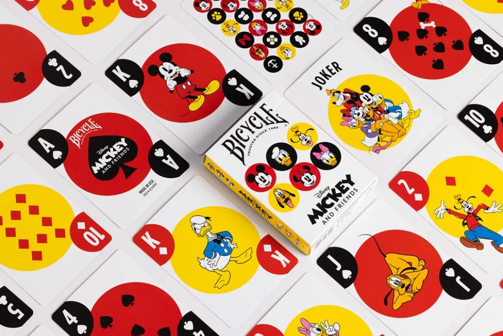 Bicycle® Kartendeck - Disney Mickey & Friends Kartenspiel Spielkarten Pokerkarten Single Deck