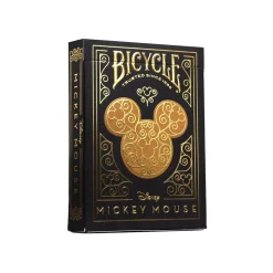 Bicycle® Kartendeck - Disney Mickey Mouse Black and Gold Kartenspiel Spielkarten Pokerkarten Single Deck