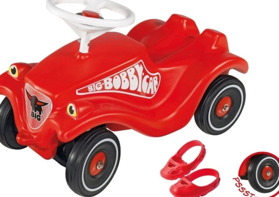 BIG® Bobby Car Classic inkl. Flüsterräder & Schuhschoner