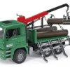 Bruder Bruder 02769 MAN Holztransport-LKW mit Ladekran