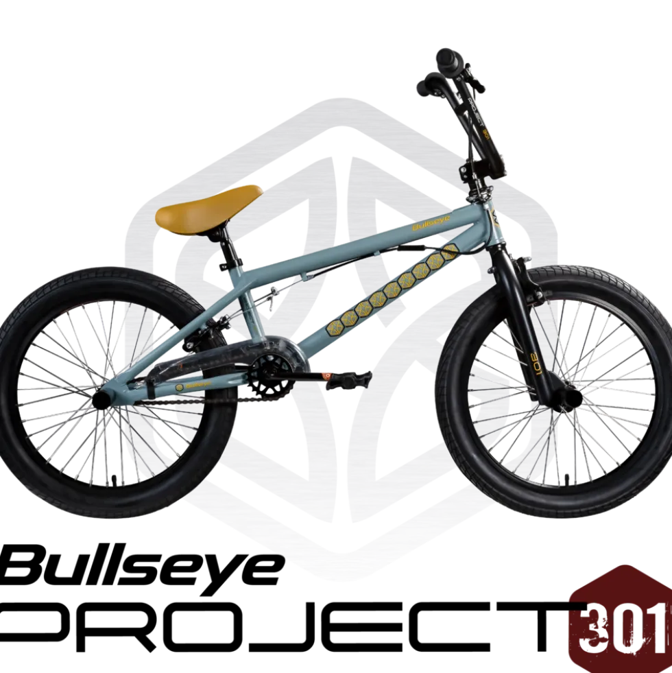 Bullseye Project 301 BMX 20 Zoll Bike Fahrrad 2 Pegs 360° Rotor Freestyle 20 Rad Jugendliche Erwachsene unisex für Tricks